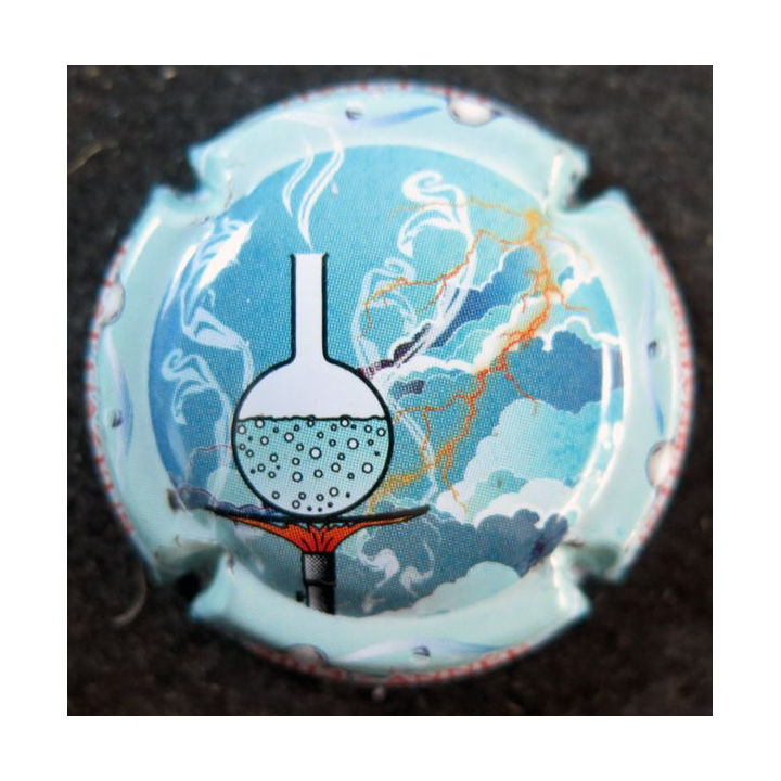 Capsule Muselet de bouteille de champagne GÉNÉRIQUE n° 864e Gazeux