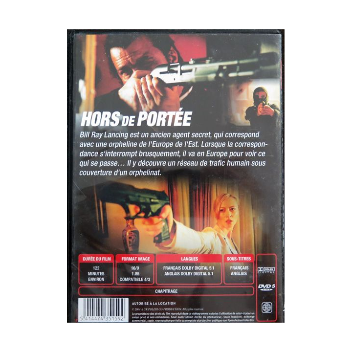 DVD : Out of reach Hors de portée avec Steven Seagal