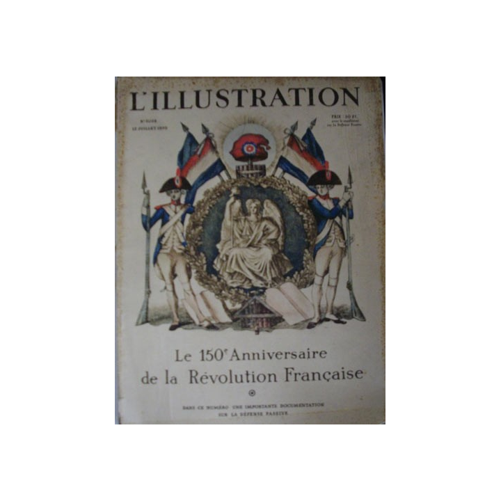 L'illustration - Le 150è Anniversaire de la Révolution Française