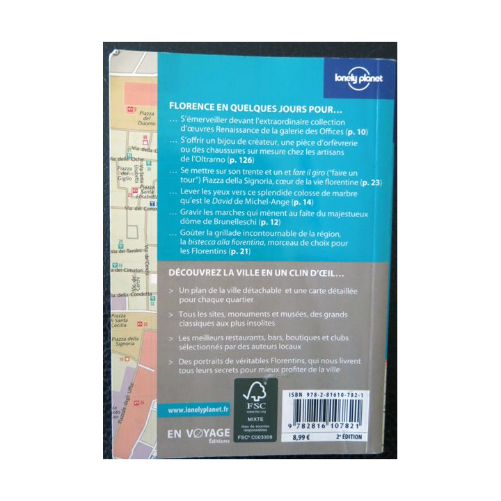Florence en quelques jours de Robert Landon aux Editions Lonely Planet