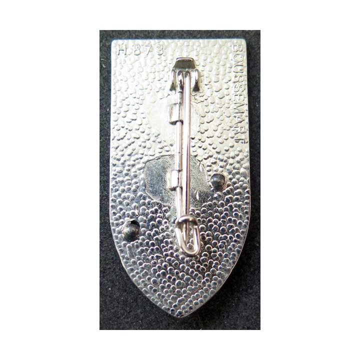 13° RG : insigne du 13° Régiment du génie de fabrication BOUSSEMART H. 873