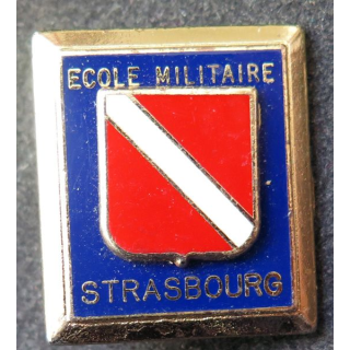 EMS : insigne de l'école militaire de Strasbourg de fabrication Drago G. 436