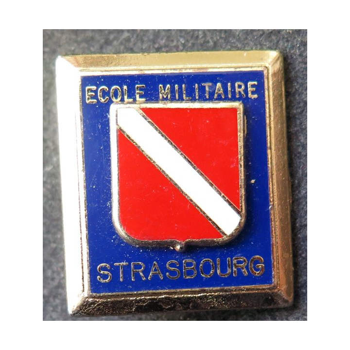 EMS : insigne de l'école militaire de Strasbourg de fabrication Drago G. 436