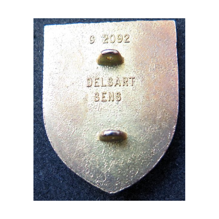 32° CC : 32° compagnie de Camp sigle C.C Delsart G. 2092 en relief