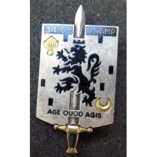 34° CC : 34° Compagnie de camp de fabrication Delsart G. 1808