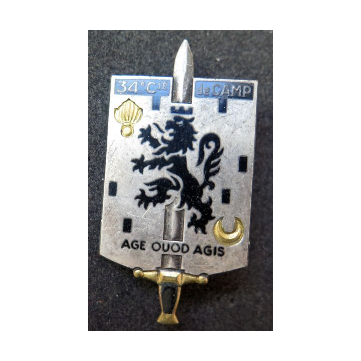 34° CC : 34° Compagnie de camp de fabrication Delsart G. 1808