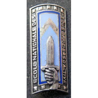 ENSOA : insigne de l'école nationale des sous-officiers d'active  Drago G. 1987