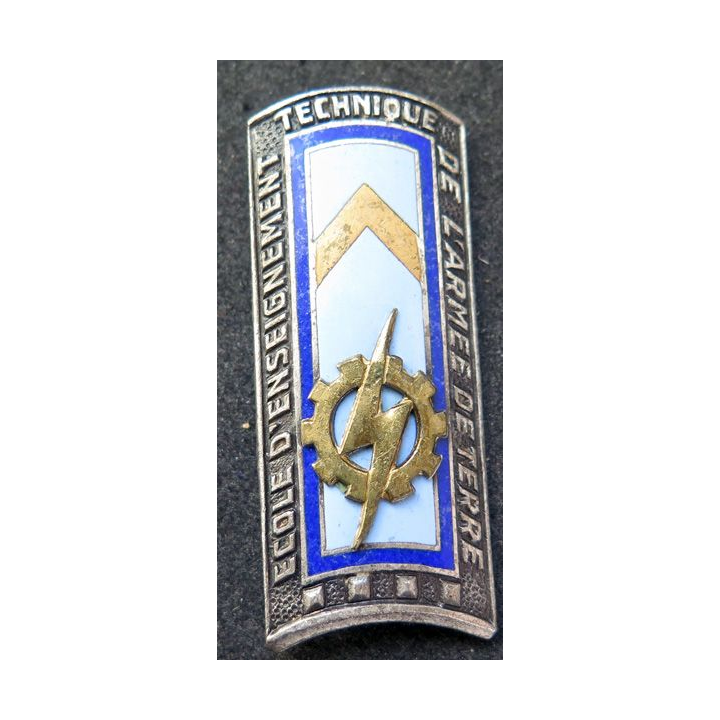 ENTSOA : insigne de l'école nationale technique des sous-officiers d'active Drago G.2024 sur cuir