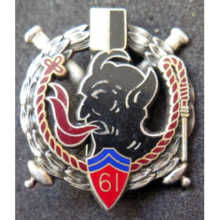 61° RA : 61° régiment d'artillerie de fabrication Drago Noisiel H. 200 en émail