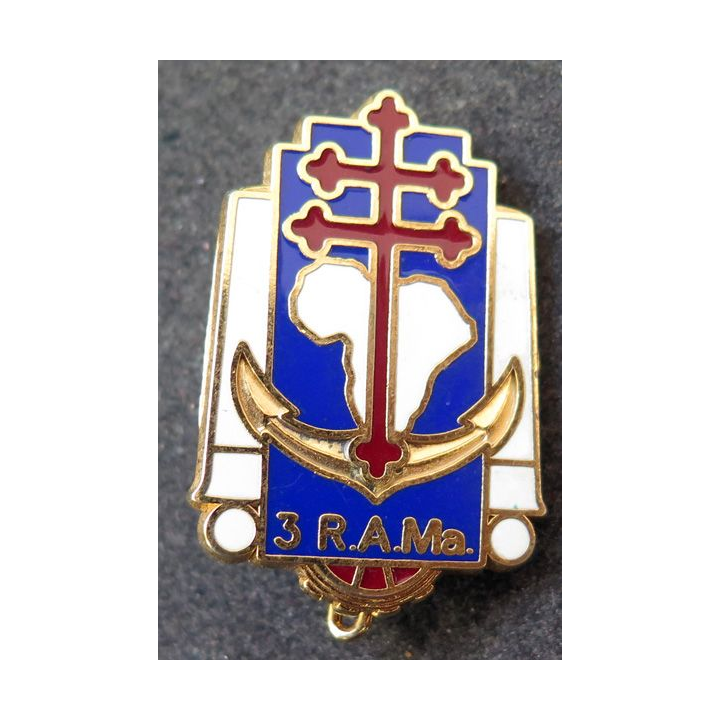 3° RAMa : 3° Régiment d'Artillerie de Marine Delsart H. 190