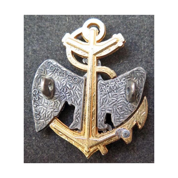 3° RIMA : Insigne du 3° Régiment d'Infanterie de Marine type 4 Drago Noisiel G. 2479