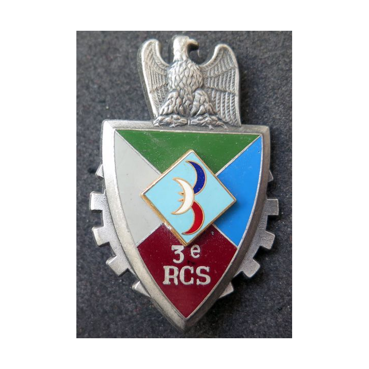 3° RCS : 3° Régiment de Commandement et de Soutien de fabrication Delsart G. 2612 en relief