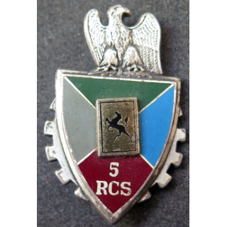 5° RCS : 5° régiment de commandement et de soutien de fabrication Drago G. 2627 en relief (L226)