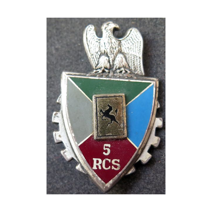 5° RCS : 5° régiment de commandement et de soutien de fabrication Drago G. 2627 en relief (L226)