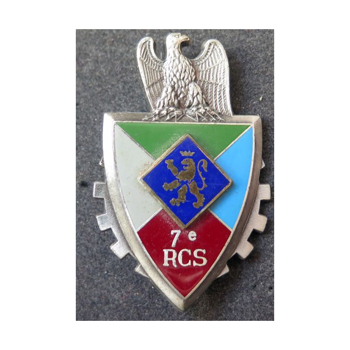 7° RCS : 7° Régiment de Commandement et de Soutien de fabrication DELSART G. 2567 en relief