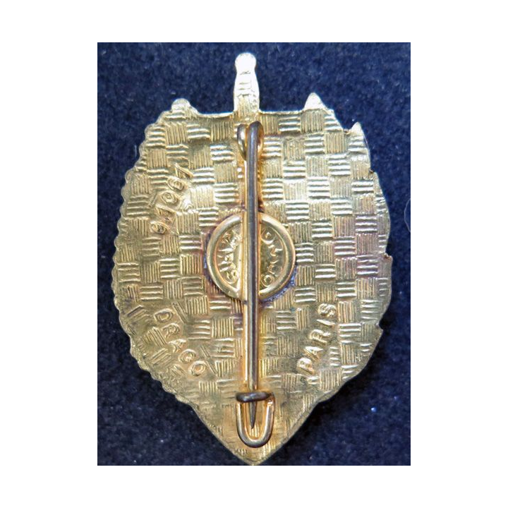PMS : insigne du brevet de préparation militaire supérieure de fabrication Drago Paris G. 1061