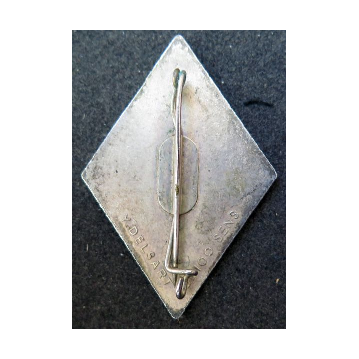 420° DSL : Insigne métallique du 420° détachement de soutien logistique de fabrication Delsart Sens G. 2676