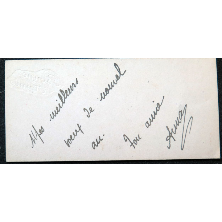 Carte postale de Bonne année année 1935