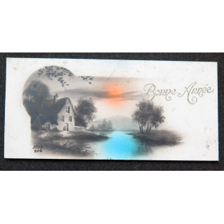 Carte postale de Bonne année 1925