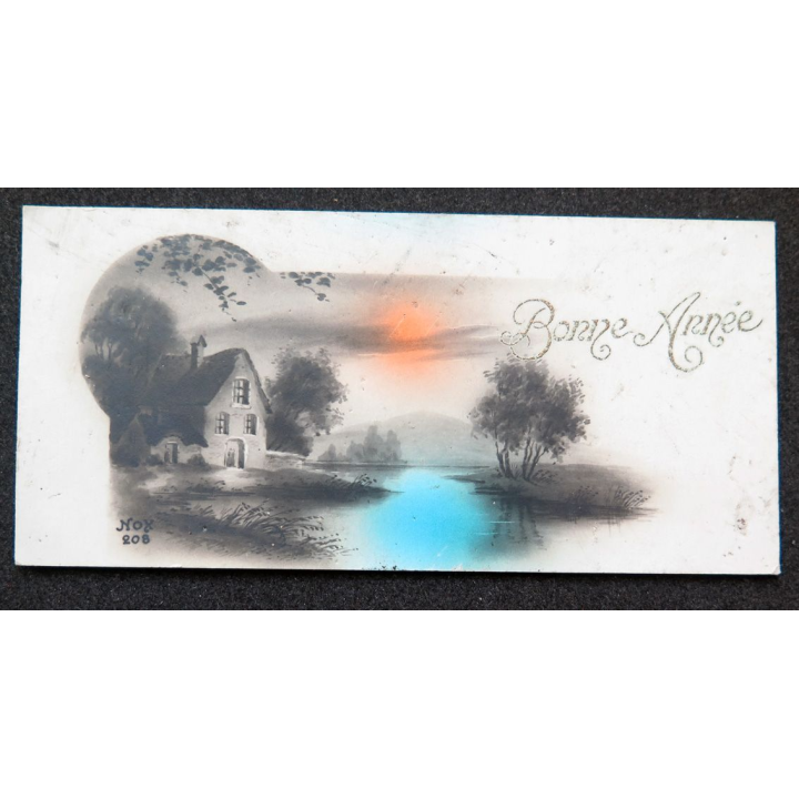 Carte postale de Bonne année 1925