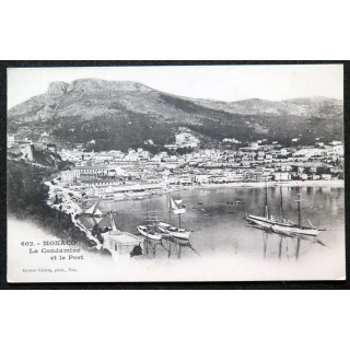 Carte postale de Monaco n° 602 La Condamine et le Port