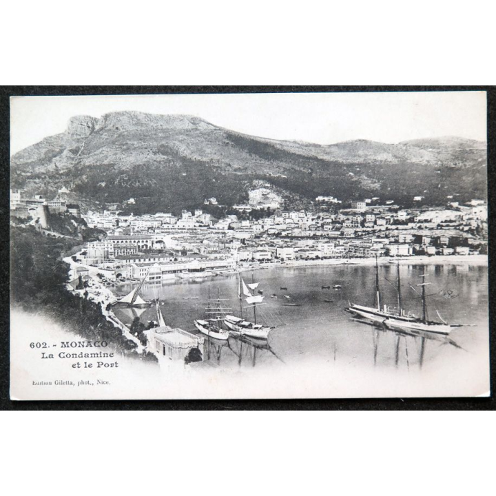 Carte postale de Monaco n° 602 La Condamine et le Port