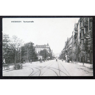 Carte postale de Wiesbaden Taunusstrasse