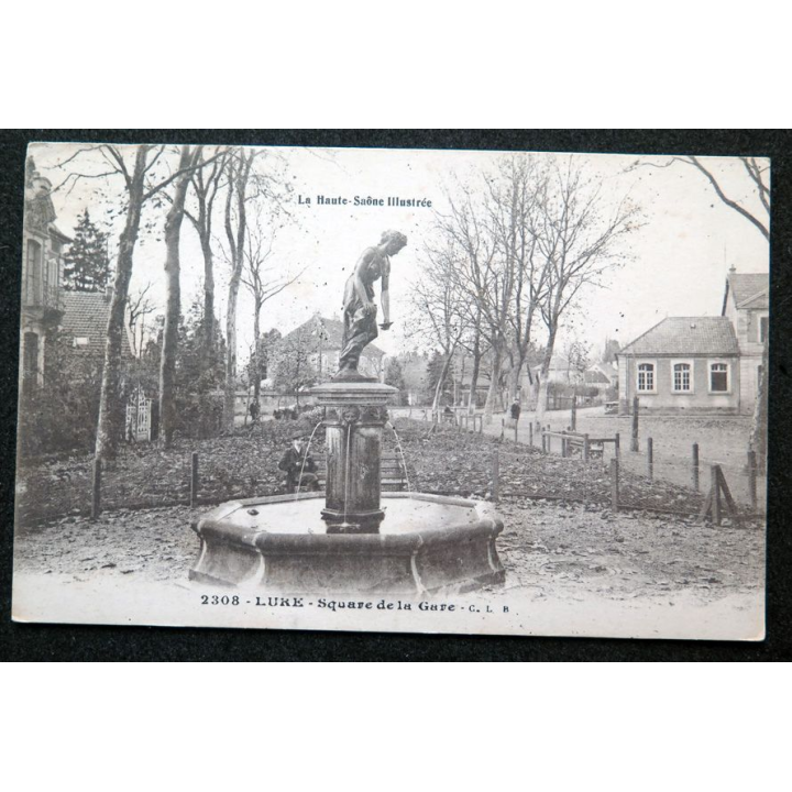 Carte postale de Lure (Haute Saône) n° 2308 Square de la Gave