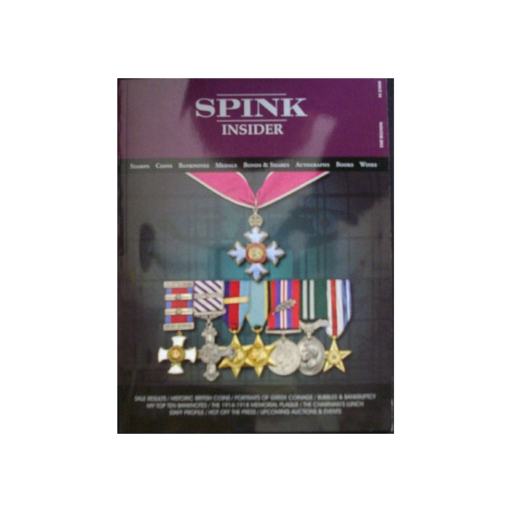 Catalogue SPINK sur les médailles militaires anglaises hiver 2012