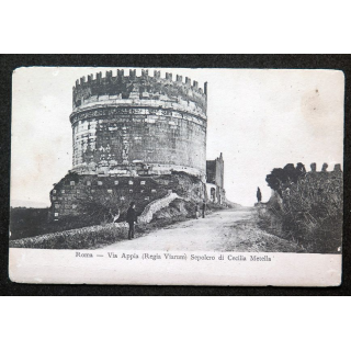 Carte postale Roma Via Appia (Regia Viarum) Sepolcro di Cecilia Metella