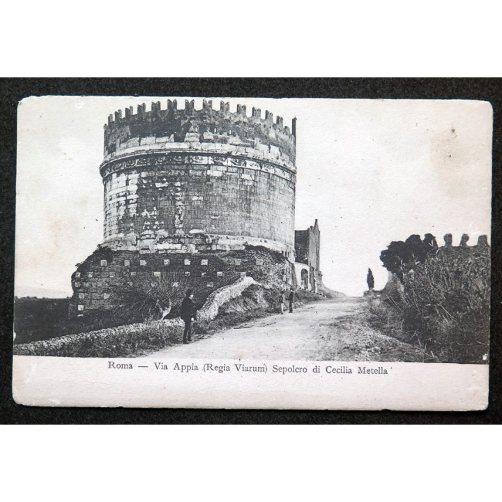Carte postale Roma Via Appia (Regia Viarum) Sepolcro di Cecilia Metella
