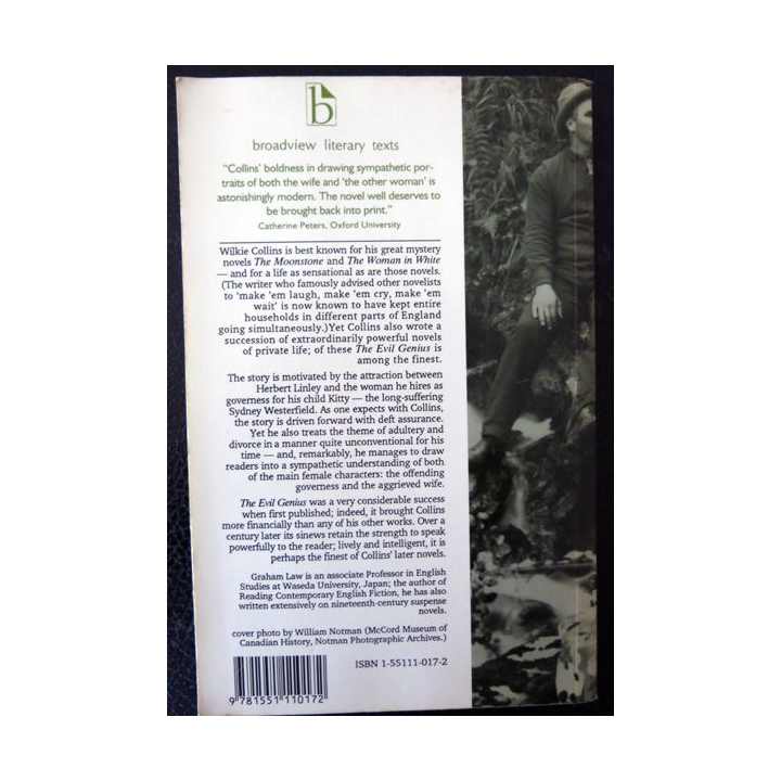 The Evil Genius de Wilkie Collins, Broadview Literaty texts - Edited Graham Law