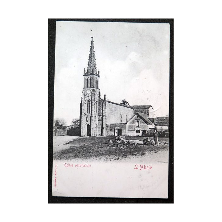Carte postale L'Absie Eglise paroissiale