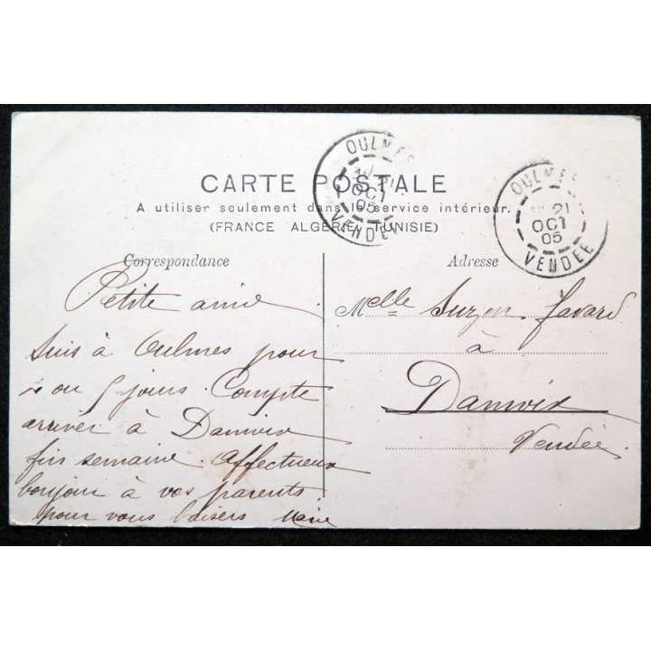Carte postale L'Absie Eglise paroissiale