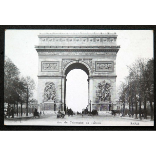 Carte postale PARIS L'Arc de Triomphe de l'Etoile 