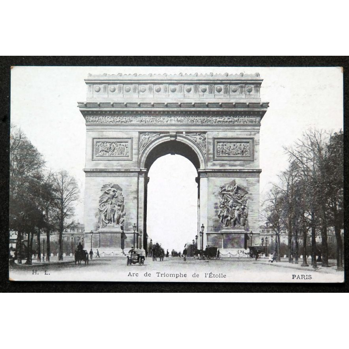 Carte postale PARIS L'Arc de Triomphe de l'Etoile 