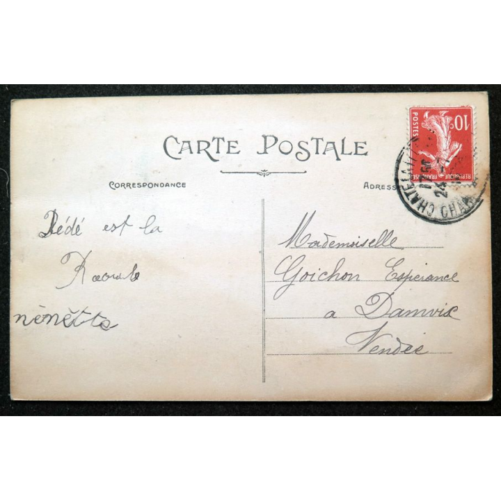 Carte postale Chatelaillon n° 227 L'aube 1910 timbrée