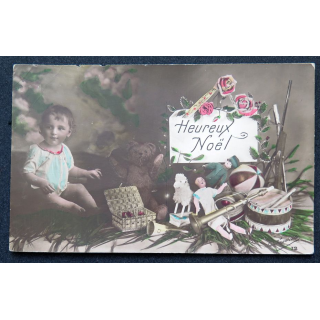 Carte postale Heureux Noël 1919