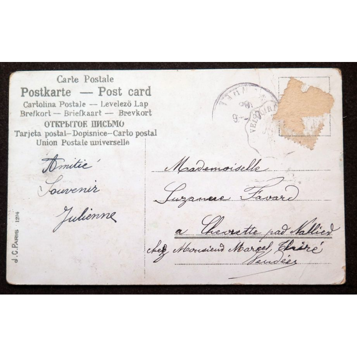 Carte postale Souvenir
