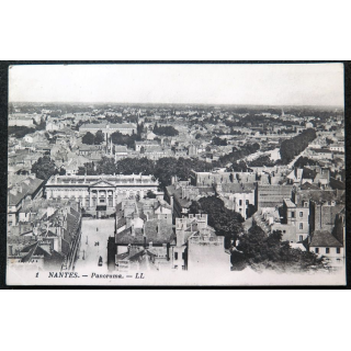 Carte postale Nantes n° 1 Panorama