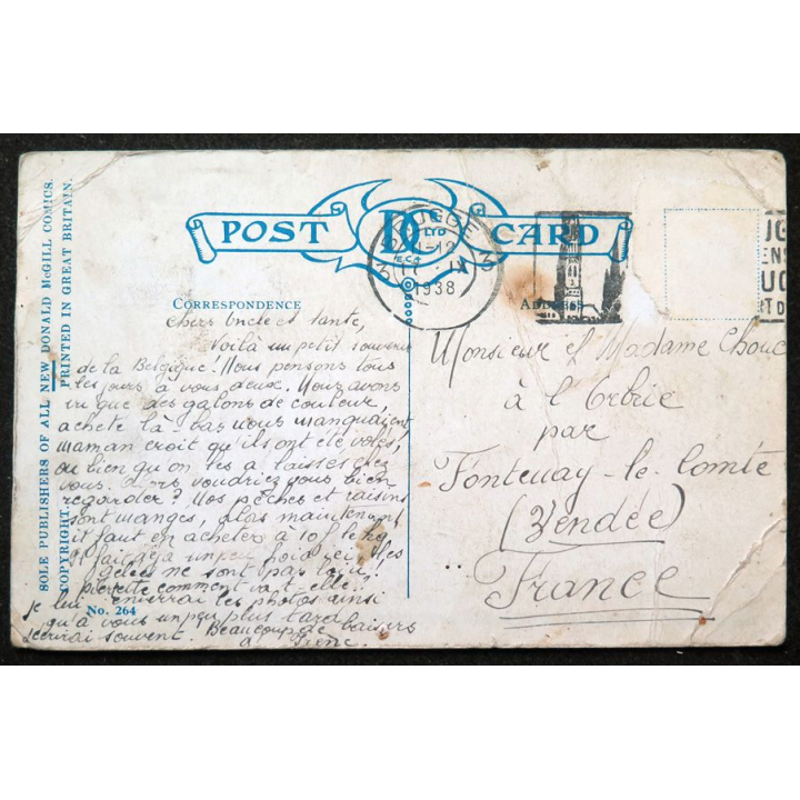 Carte postale Am I putting on weight ?