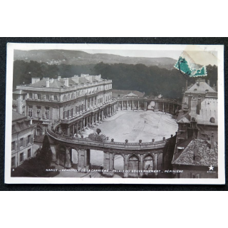 Carte postale Nancy Hémicycle de la Carrière - Palais du Gouvernement - Pépinière 1908