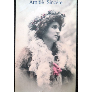 Carte postale Amitié sincère