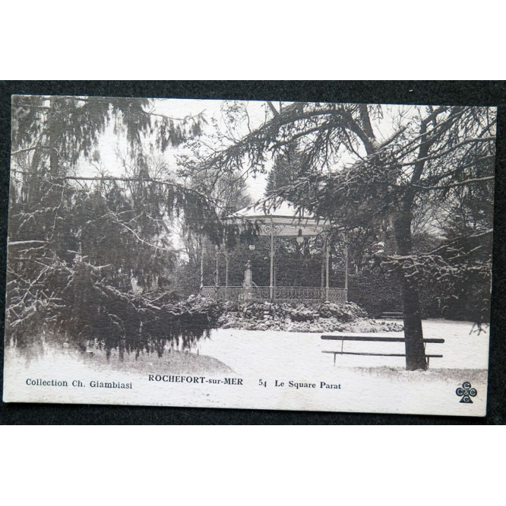 Carte postale Rochefort sur Mer n° 54 Le square Parat