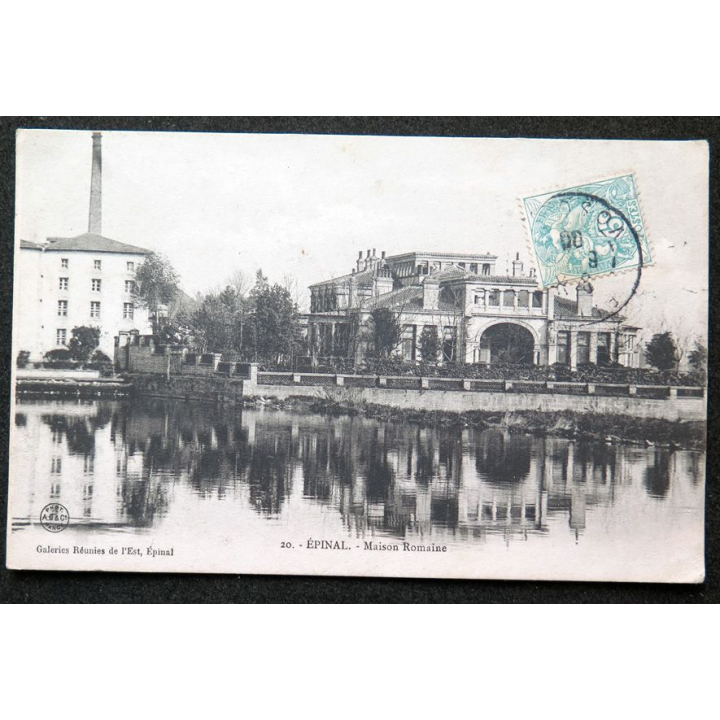 Carte postale Epinal n° 20 Maison Romaine
