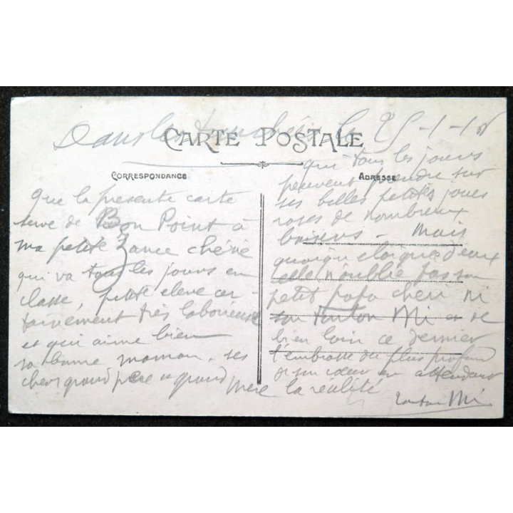 Carte postale Somme Suippes n° 5 Intérieur de l'Eglise 191?