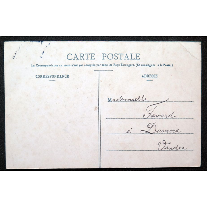 Carte postale Brech (environs de Saint Anne d'auray) n° 836 La Vallée de Brech 1906 Timbrée 