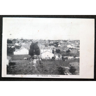 Carte postale Fouras n° 88 Panorama timbrée