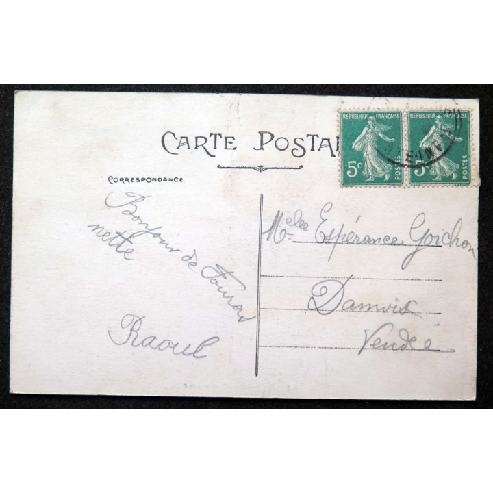 Carte postale Fouras n° 88 Panorama timbrée