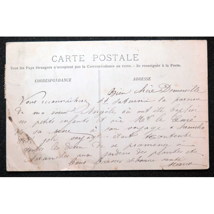Carte postale Avranches n° 21 Saint Saturnin 1910 ? Timbrée